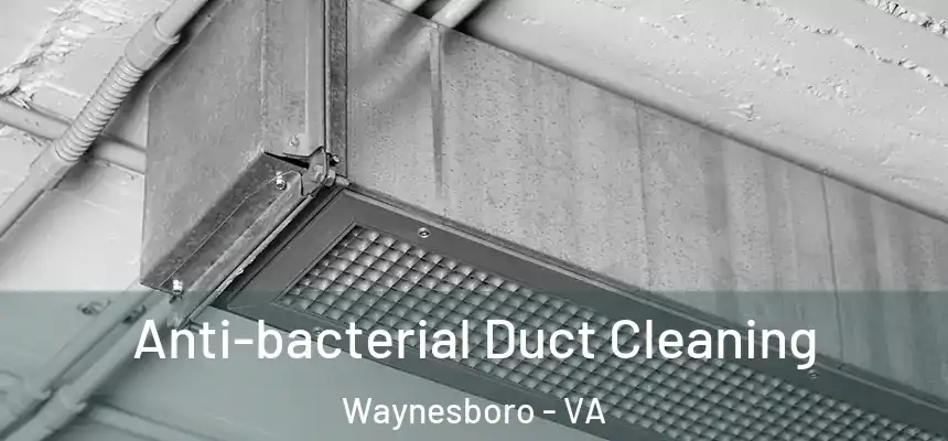 Anti-bacterial Duct Cleaning Waynesboro - VA